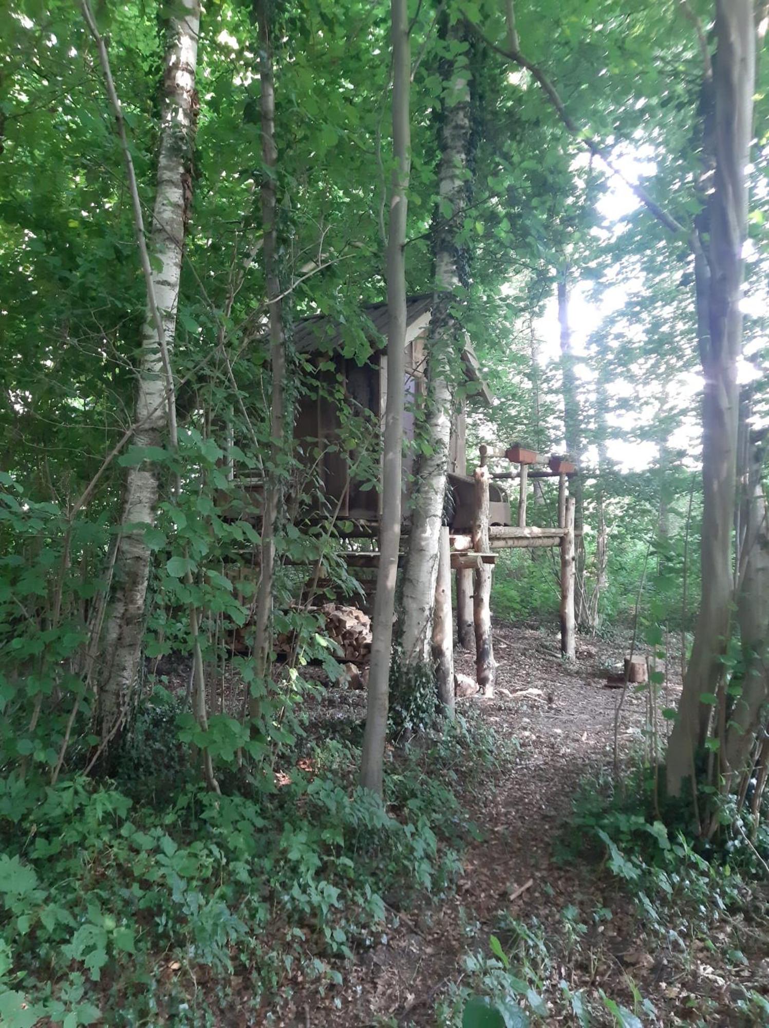 Baumhausnaechte Hotel Ladbergen Buitenkant foto