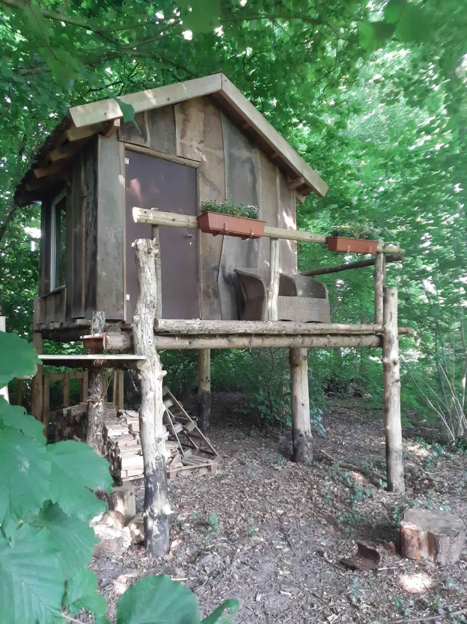 Baumhausnaechte Hotel Ladbergen Buitenkant foto