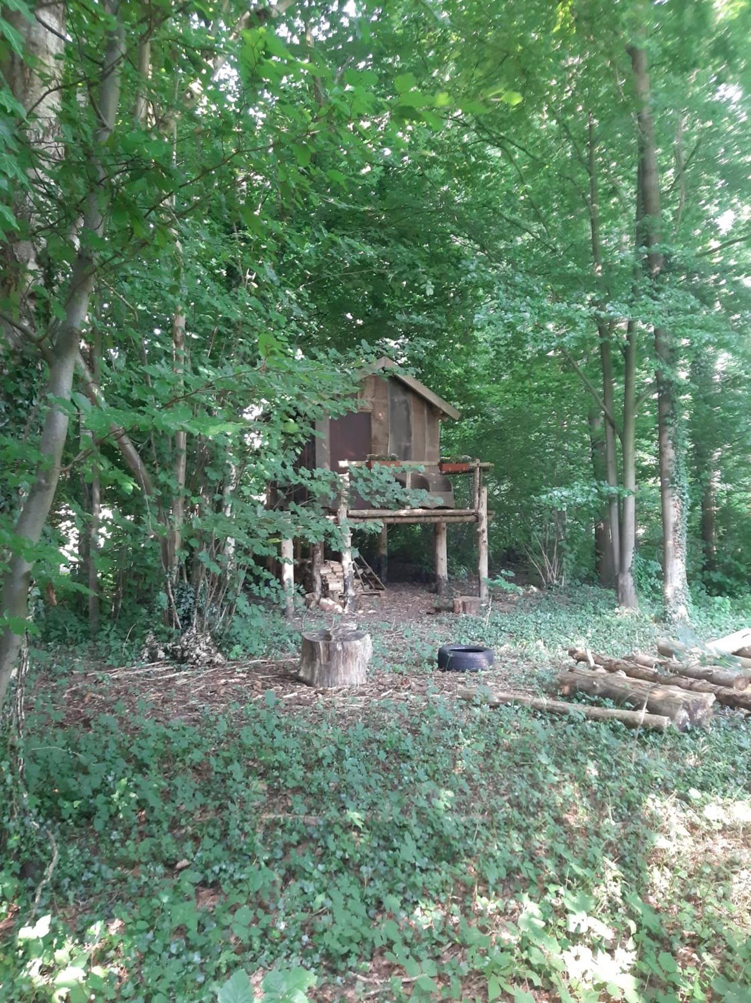 Baumhausnaechte Hotel Ladbergen Buitenkant foto